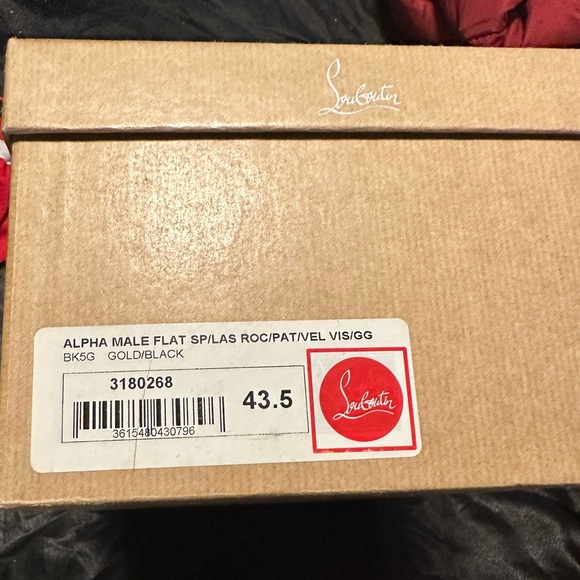 Christian louboutin ALPHA MALE FLAT SP/LAS ROC/PAT/VEL VIS/GG - Picture 2 of 8